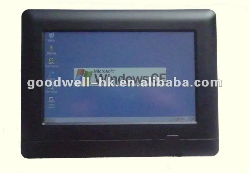7 Inch Industrial Touch Tablet PC Windows Embedded 800x 480 with RS232, RJ45 Port for Automation System