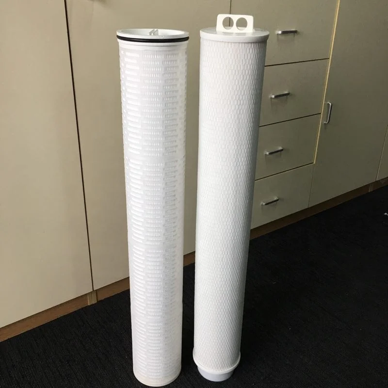 4.5 micron 40 inch water pleated high flow filter cartridge