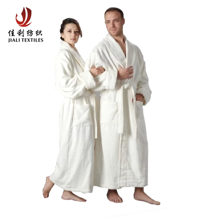 
Bright Color 100% Cotton Couple Bathrobes 