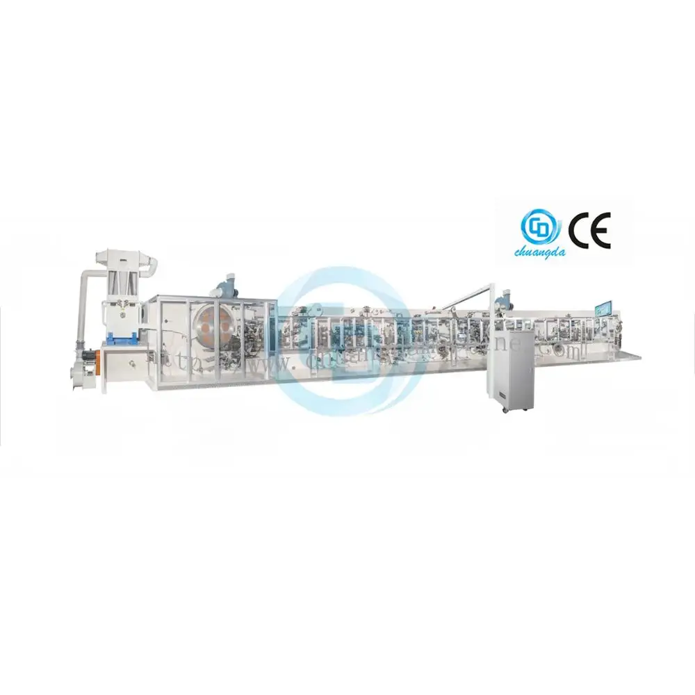 PCDH-500 полностью автоматическая машина для гигиенических прокладок, машина для производства гигиенических прокладок, Женская машина для прокладок