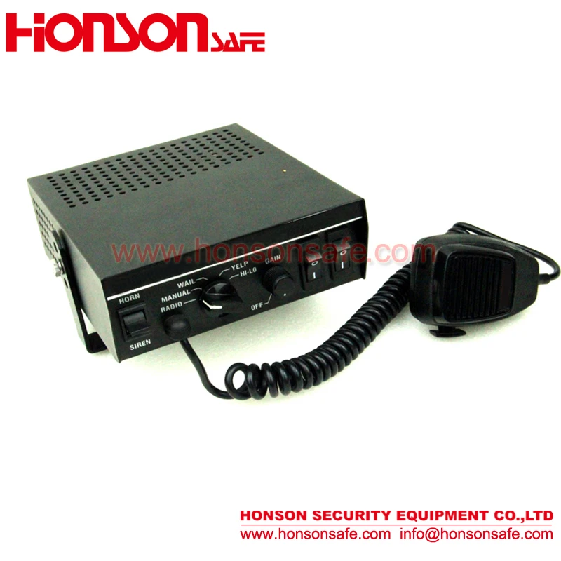 CJB-100P 100W/150W/200W  Electronic Siren Amplifier Police Car Siren speaker