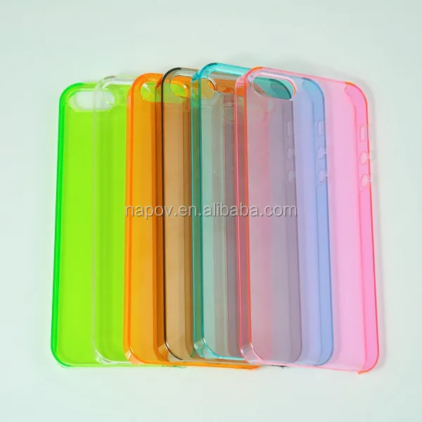 OEM Mcase Top Quality Clear Plain Cheap Cover, Wholesale Cell Phone Accessory for iPhone 5 Case