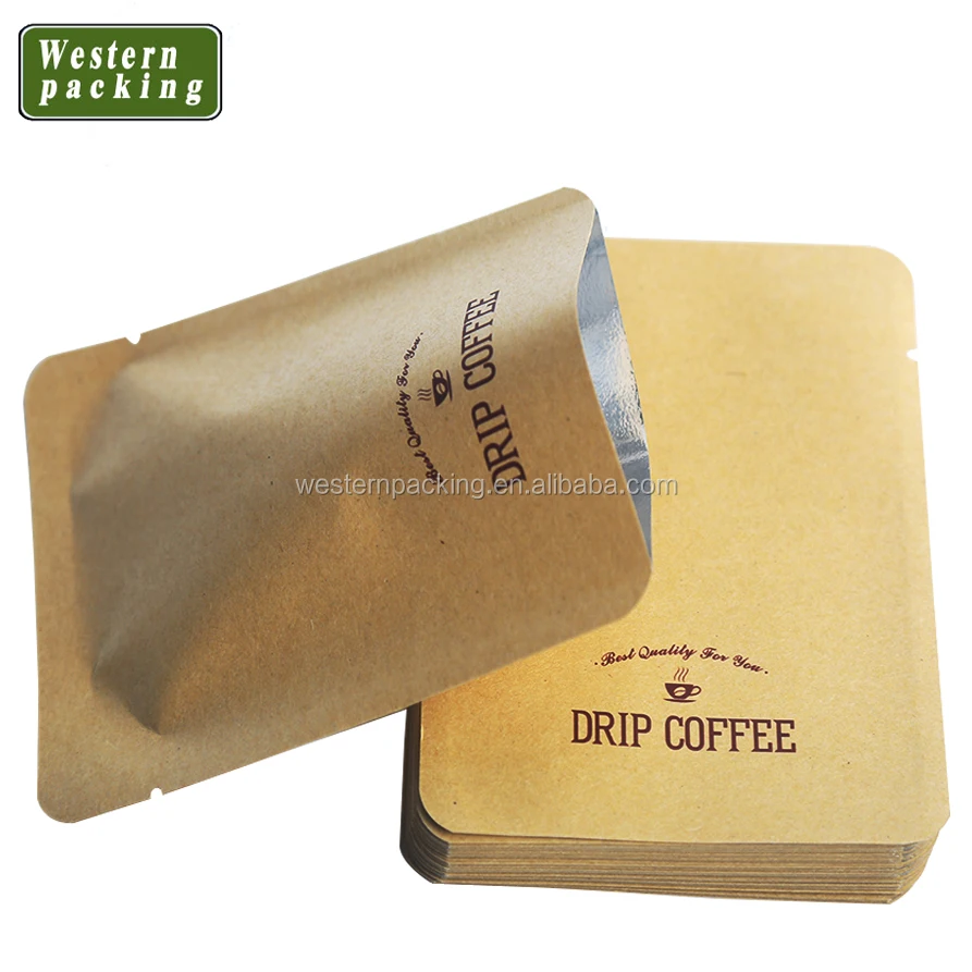 Coffee envelope flat small sachet packaging bag
