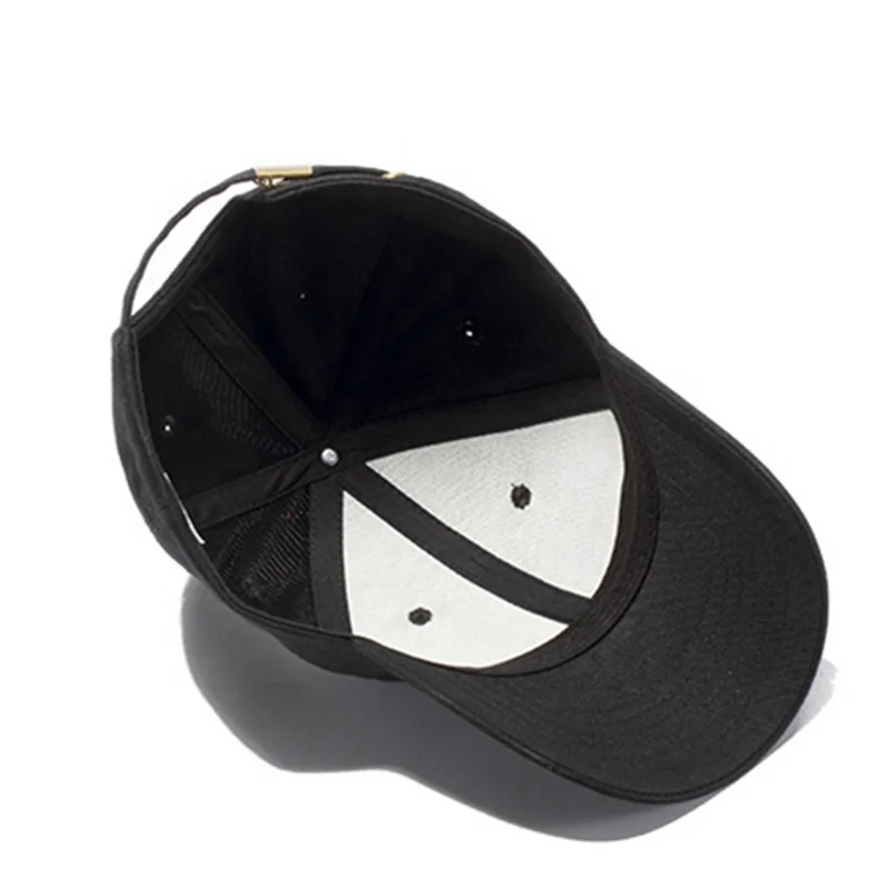 5% OFF wholesale cheap blank plain black caps without logo