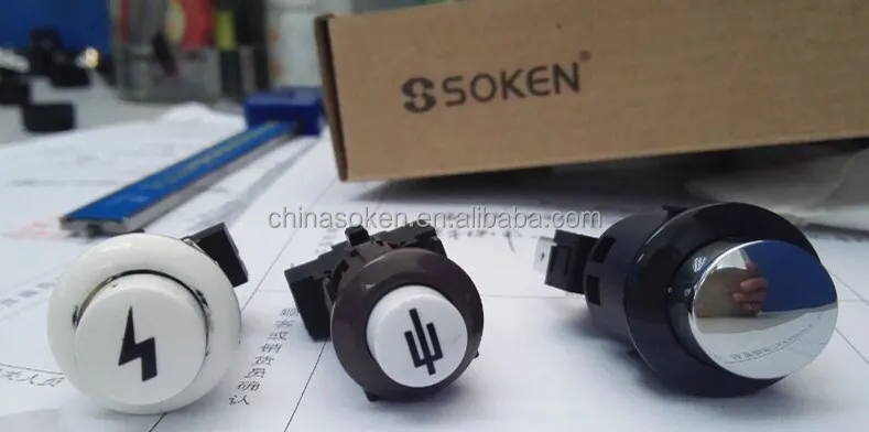 Soken переключатель, ктл кнопочный переключатель печь, 250VAC 16A PS25-16-2 1 полюс