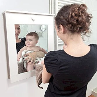 Современная Деревянная детская мебель, настенный складной детский стол для переодевания