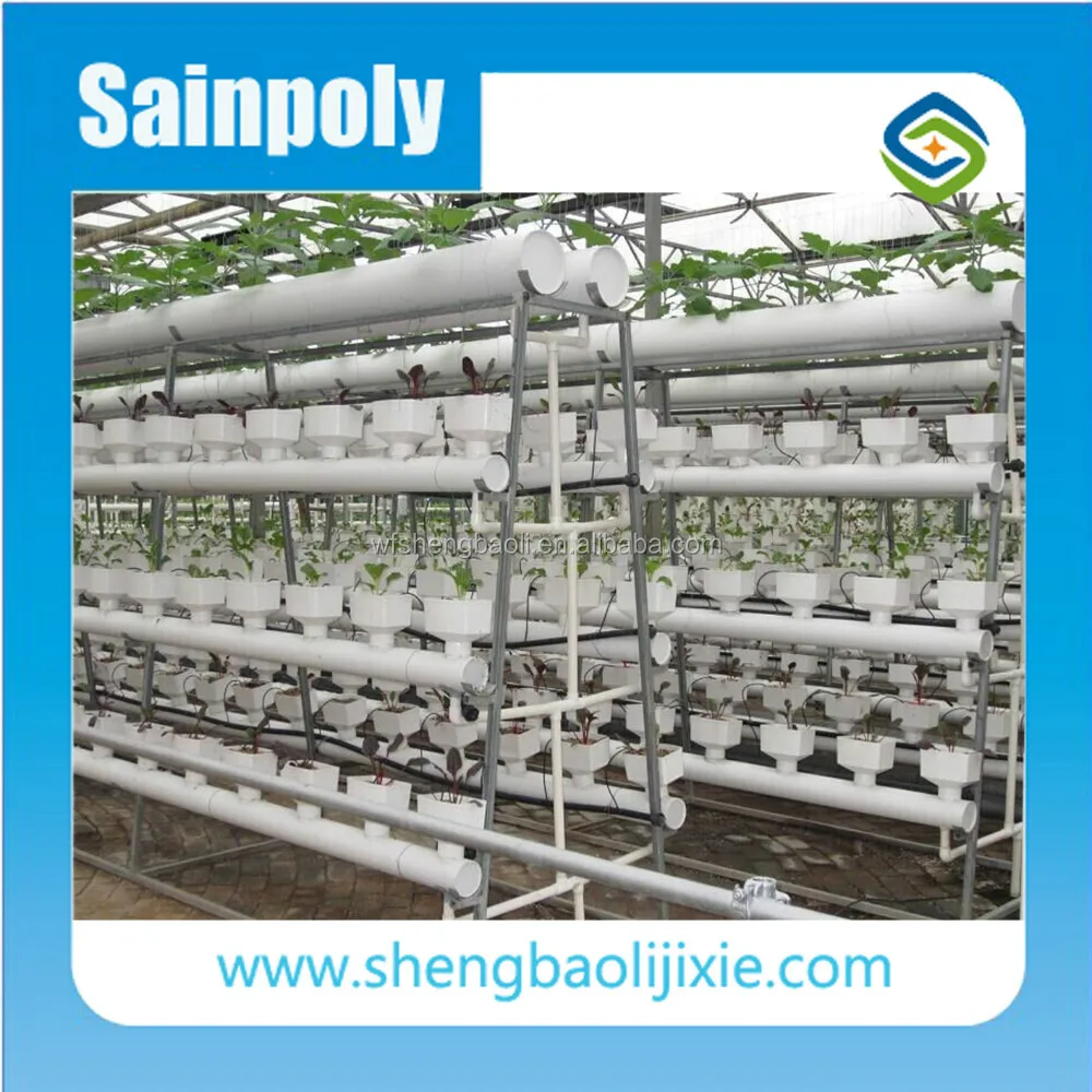 В Sainpoly парниковых гидропоники система