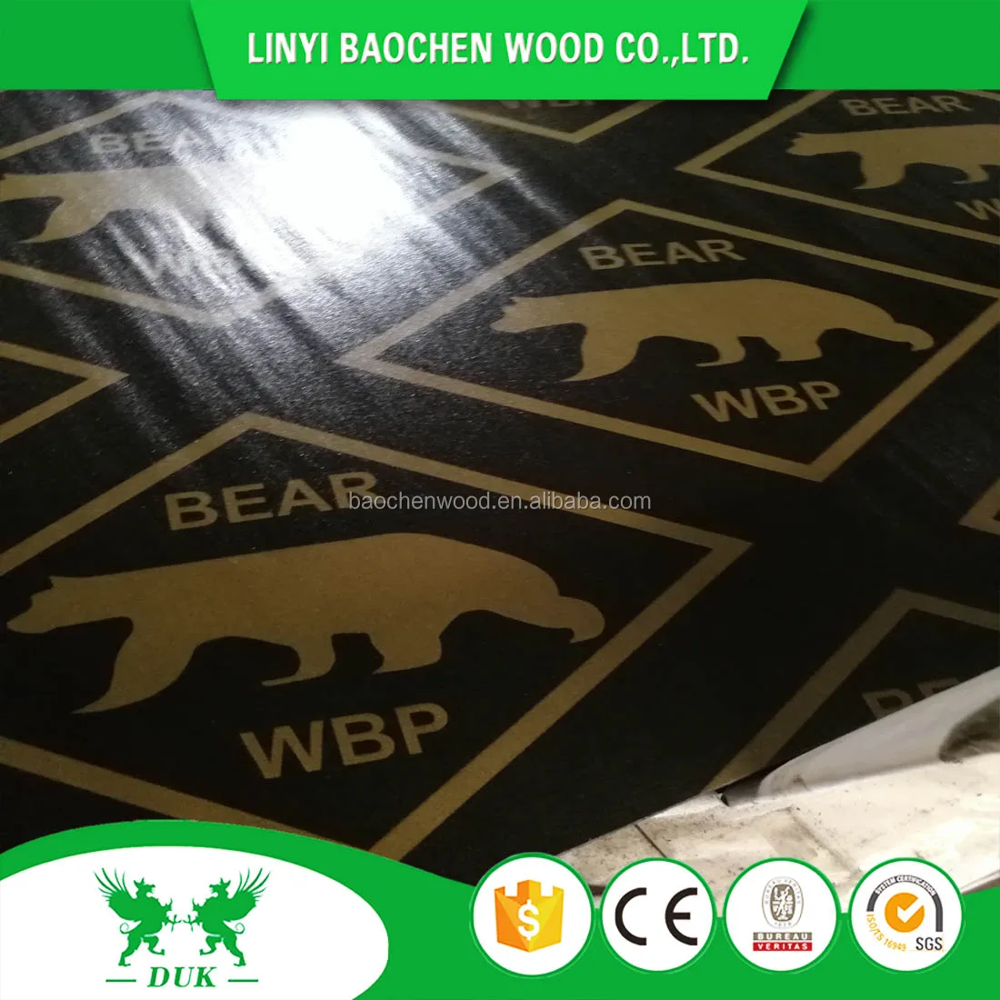 Black phenolic resin impregnated film paper from Linyi