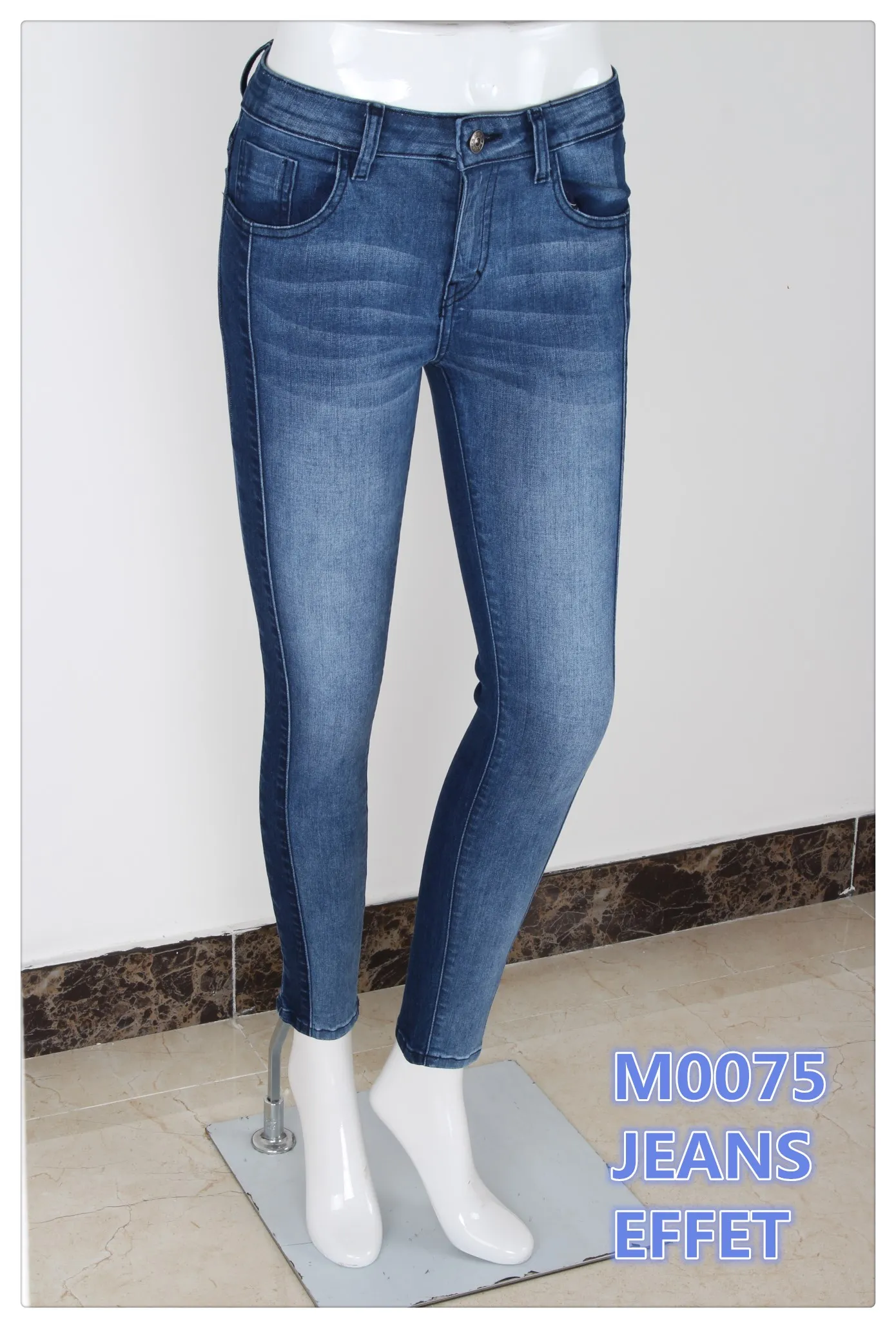 hot sale good price high stretch cross slub denim fabric factory in China