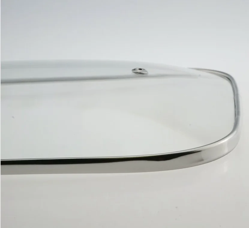 rectangular flat tempered glass pot lid in cookware parts