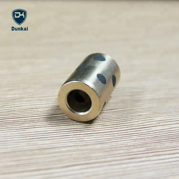 
Graphite brass sleeve oilless wrapped bronze bushing 