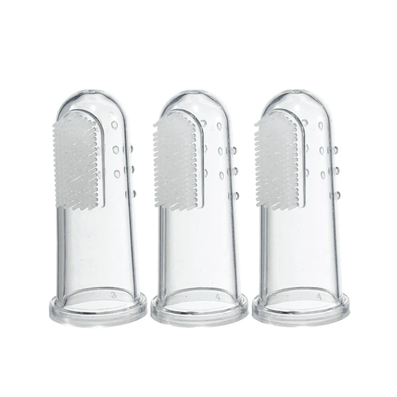 Оптовая продажа, Высококачественная мягкая прозрачная силиконовая зубная щетка для младенцев, не содержит Бисфенол А, прозрачная детская зубная щетка