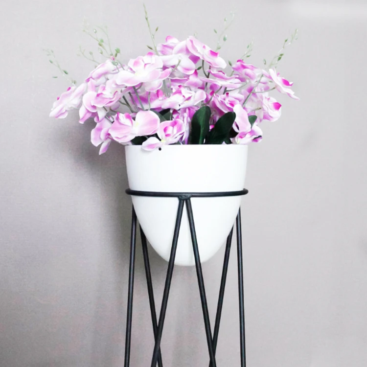 Wrought Iron Garden Architecture Wall Planters Flower Pot Holders