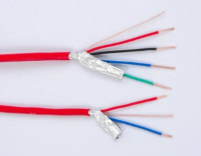  18/4 Awg FPLR провод пожарной сигнализации/кабель с ПВХ изоляцией твердая голая медная-1000FT-лаборатории тестирования электроприборов США (ETL) Перечисленные-наивысшего качества по