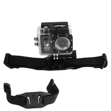 Vented Adjustable Head Adapter Strap Belt Mount Holder Helmet For Sport Gopro Hero 4 3 2 xiaomi yi Camera Accessory GP04