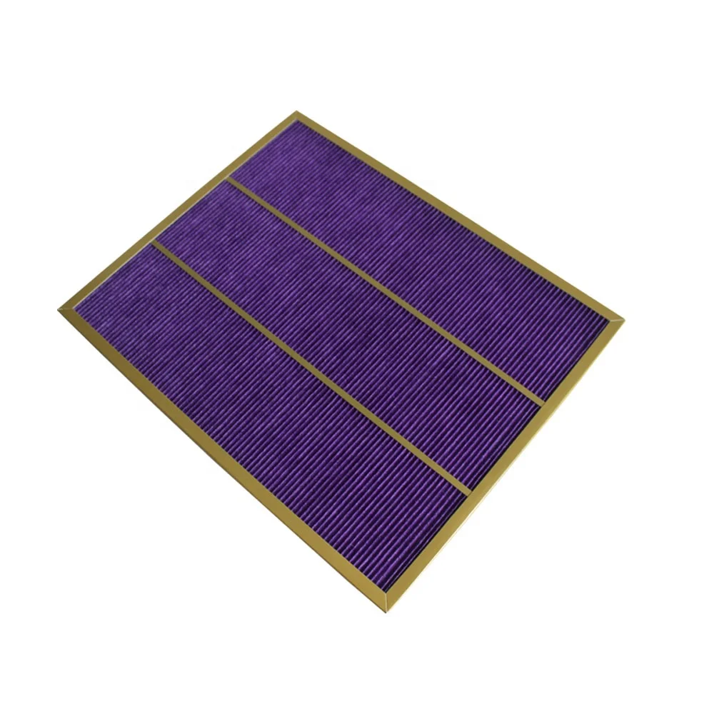 Фильтр для очистителя воздуха, HEPA фильтр, Сменный фильтр для очистителя воздуха, фиолетовая Антибактериальная сетка для AC4151