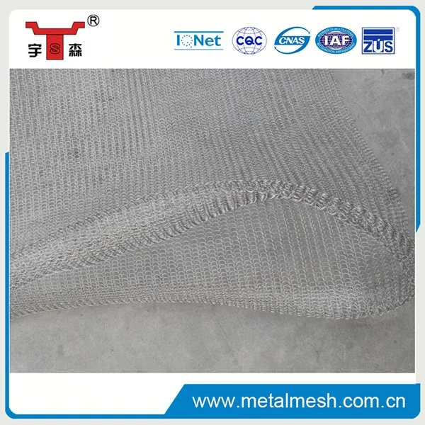 Stainless Steel Knitted Wire Mesh Filter (Yusen Factory)
