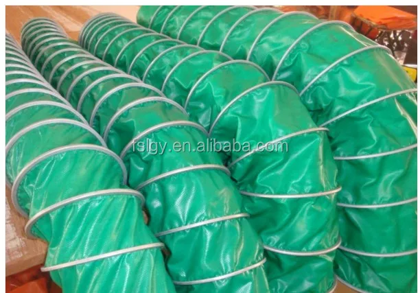 High Temperature Flexible Fiberglass Duct Hose