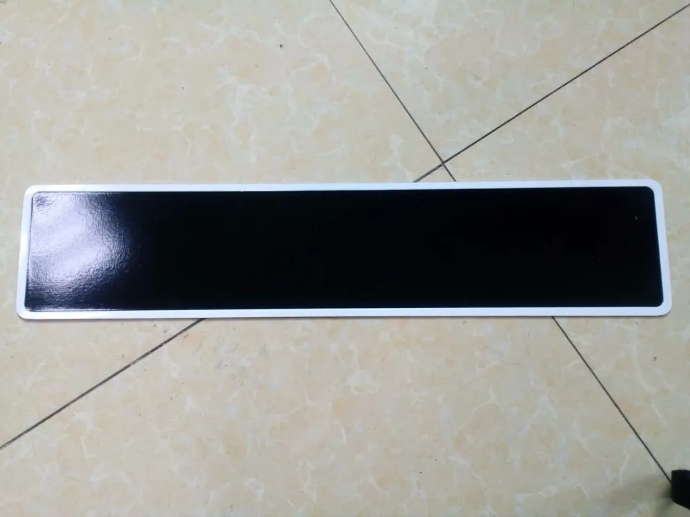 Customized Aluminum Blank Number Plate Reflective Vehicle License Plate