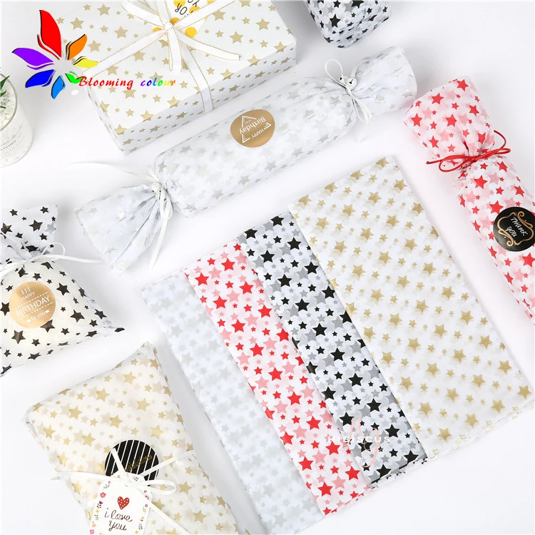 High quality Custom printed tissue paper for wrapping clothing