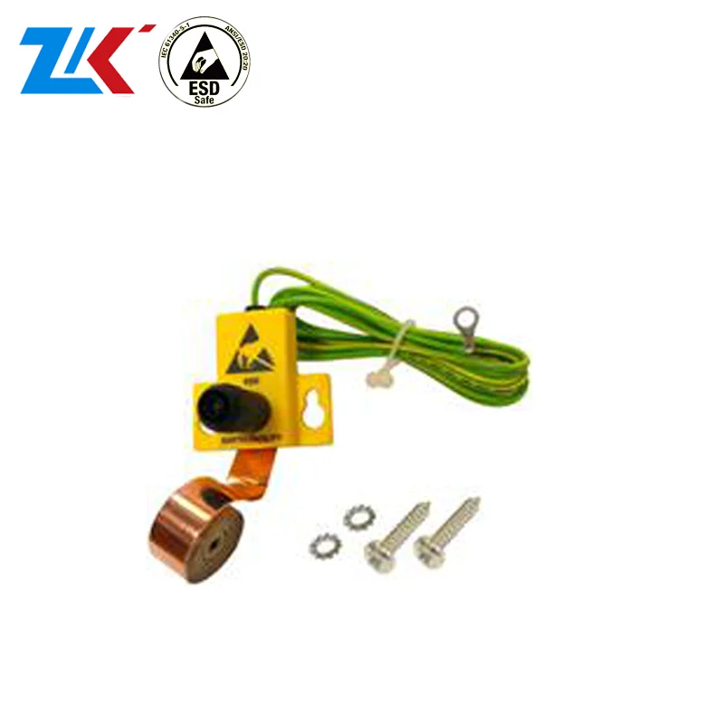 ESD Earth Grounding Bracket with copper tape SP-GRO-11