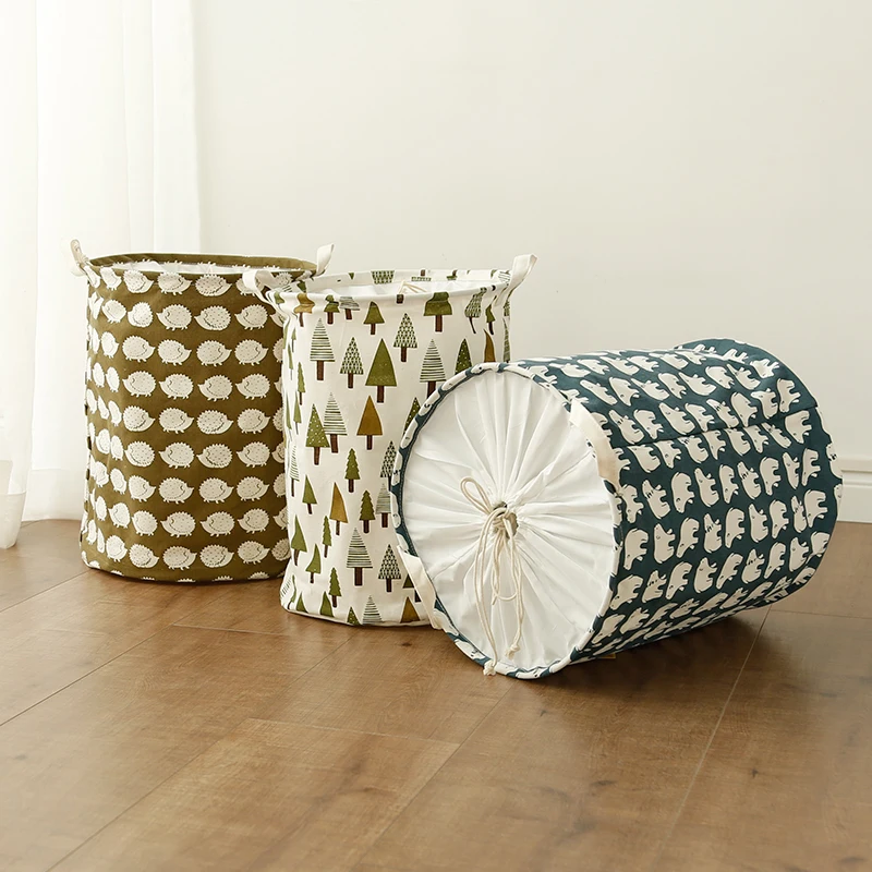 
Ebay Hot Selling Geometric Washable Kids Storage Sorter Basket 