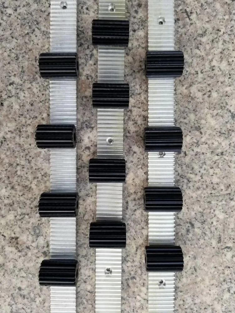 20 years factory manufacture special nylon and aluminium gear rack