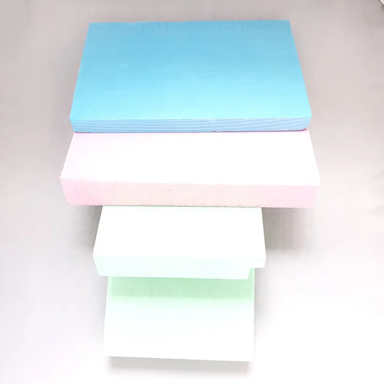 Manufacturers direct selling High quality colorful styrofoam extruded polystyrene foam blocks