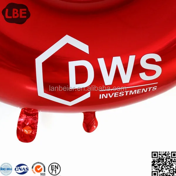 customized shape big foil material balloon folyo balon