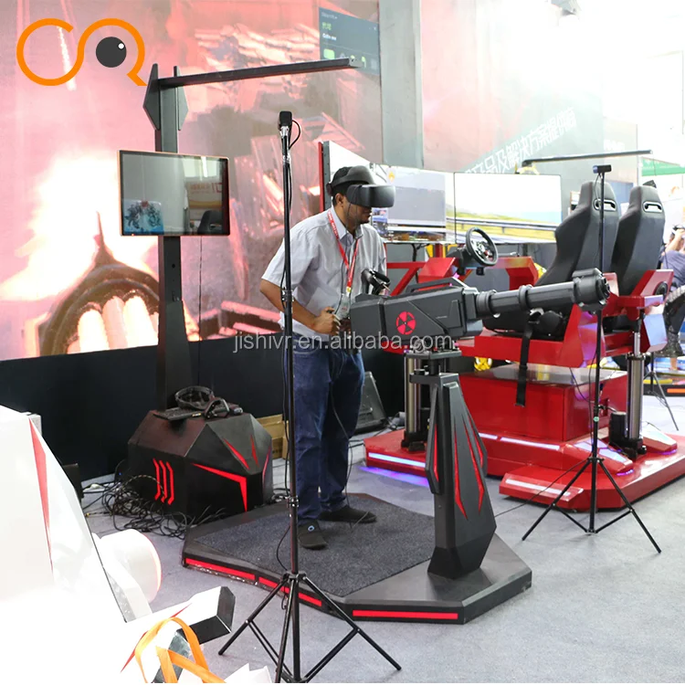 Gatlin VR shooting game machine 9D simulator