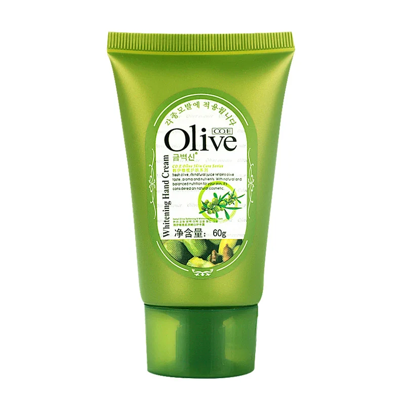 2021 factory wholesale Korean cosmetics olive soft whitening nourishing hand lotion