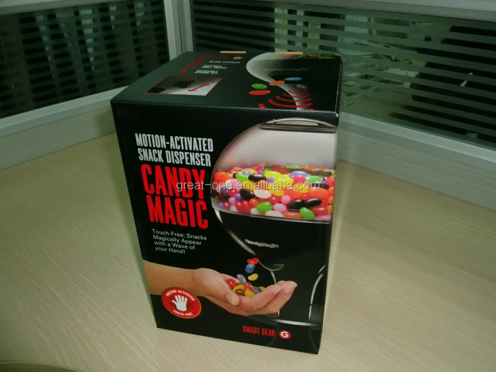 motion-activated treat candy dispenser