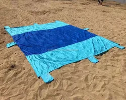 Woqi Outdoor Mini Customized Waterproof Portable Ripstop Pocket Blanket Travel Sand Free Picnic Blanket Mat