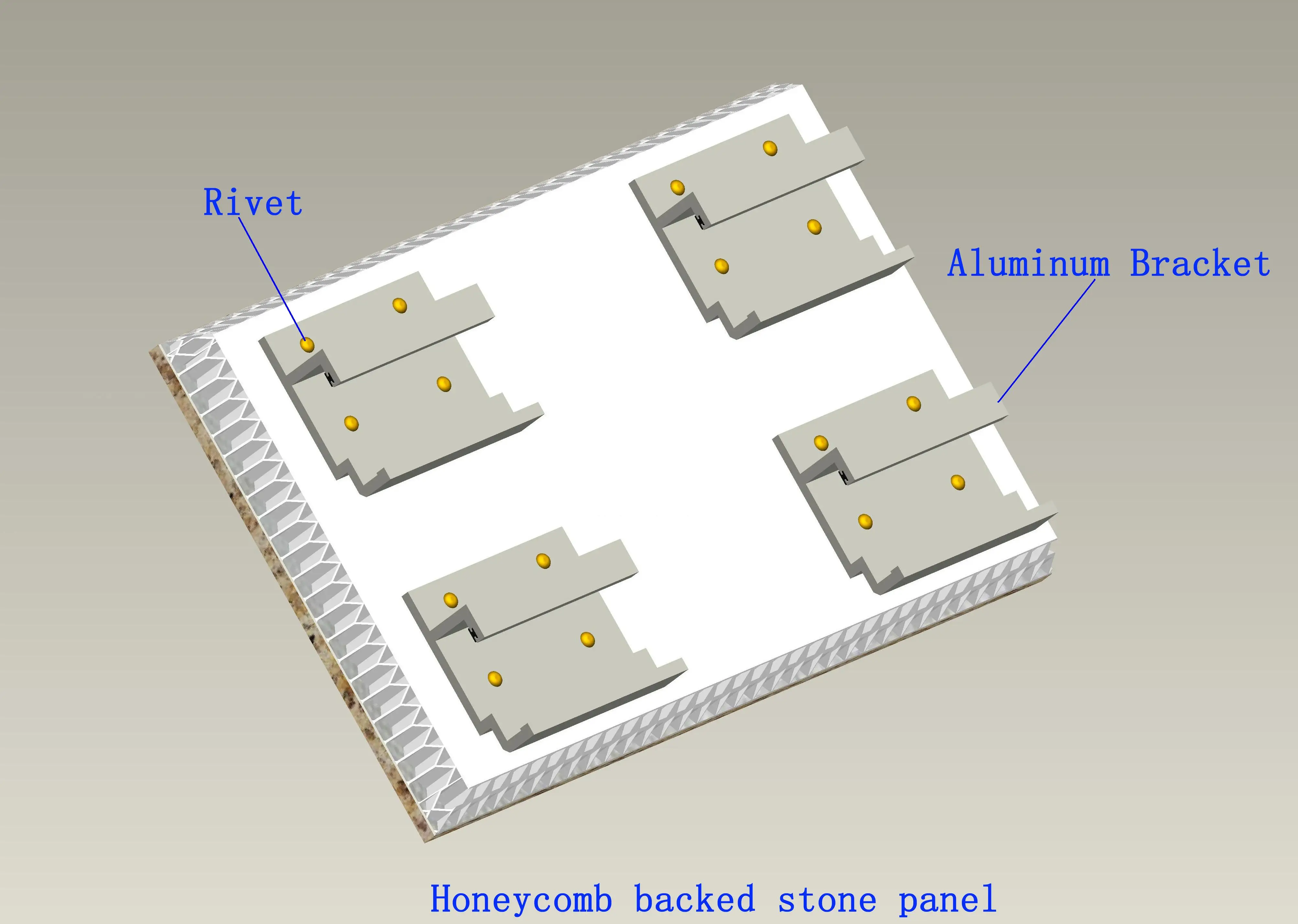 Алюминиевая сотовая Каменная Панель наружная облицовка стен гостиницы виллы торговые центры квартиры прочные декоративные занавески на открытом воздухе