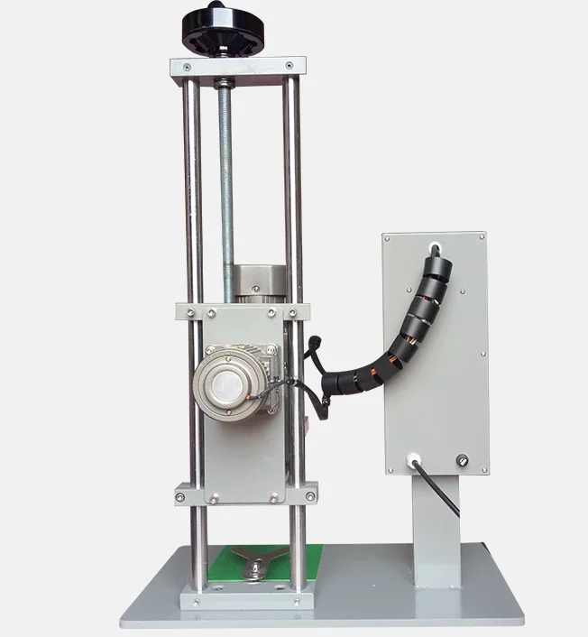 Высокая эффективность абор экономия полуавтоматическая настольная укупорочная машина для винтового типа кепки