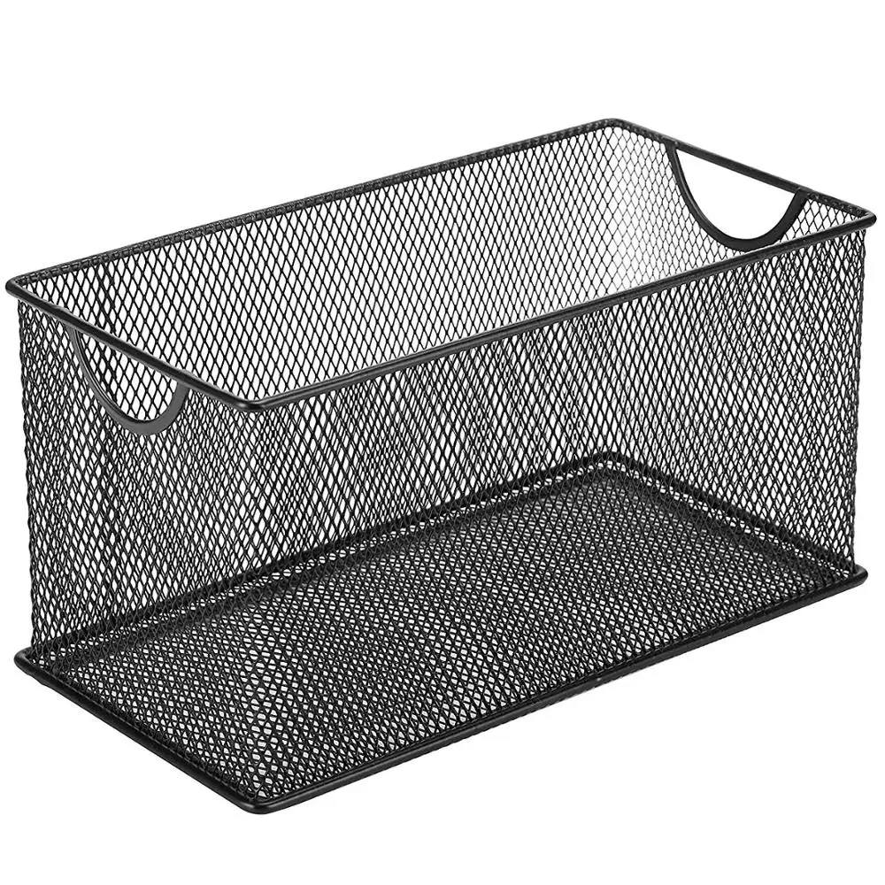 
Inno-Crea Black or Sliver Wire Mesh Metal Holder Storage Basket 