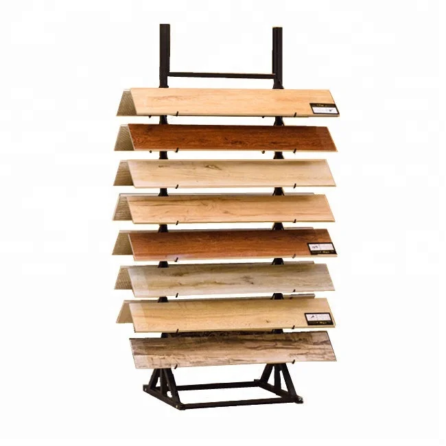 
Floor standing Promotional Customized Tiles Display Rack 