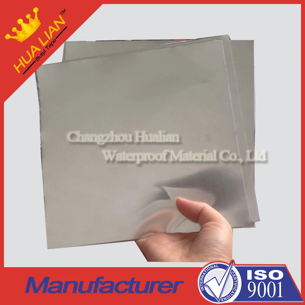 
Aluminum plate butyl rubber sound deadener pad 