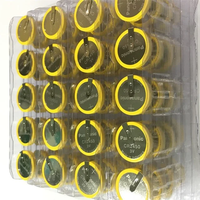 lithium battery 3v cr2016 with solder tabs