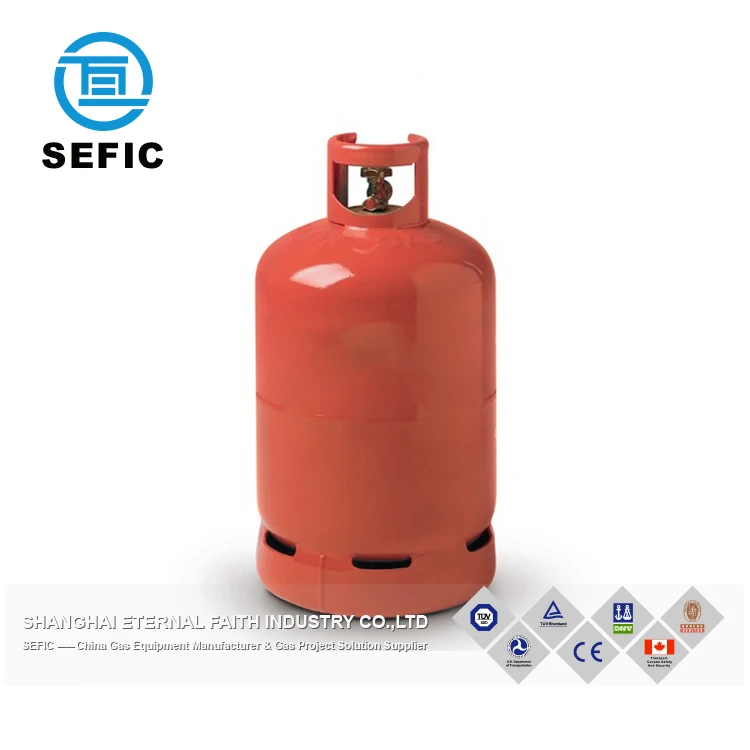 12.5kg Sizes LPG Cooking Gas Cylinder to Malaysia