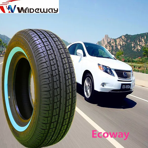 
China high performance white sidewall radial car tire with good price <span style=