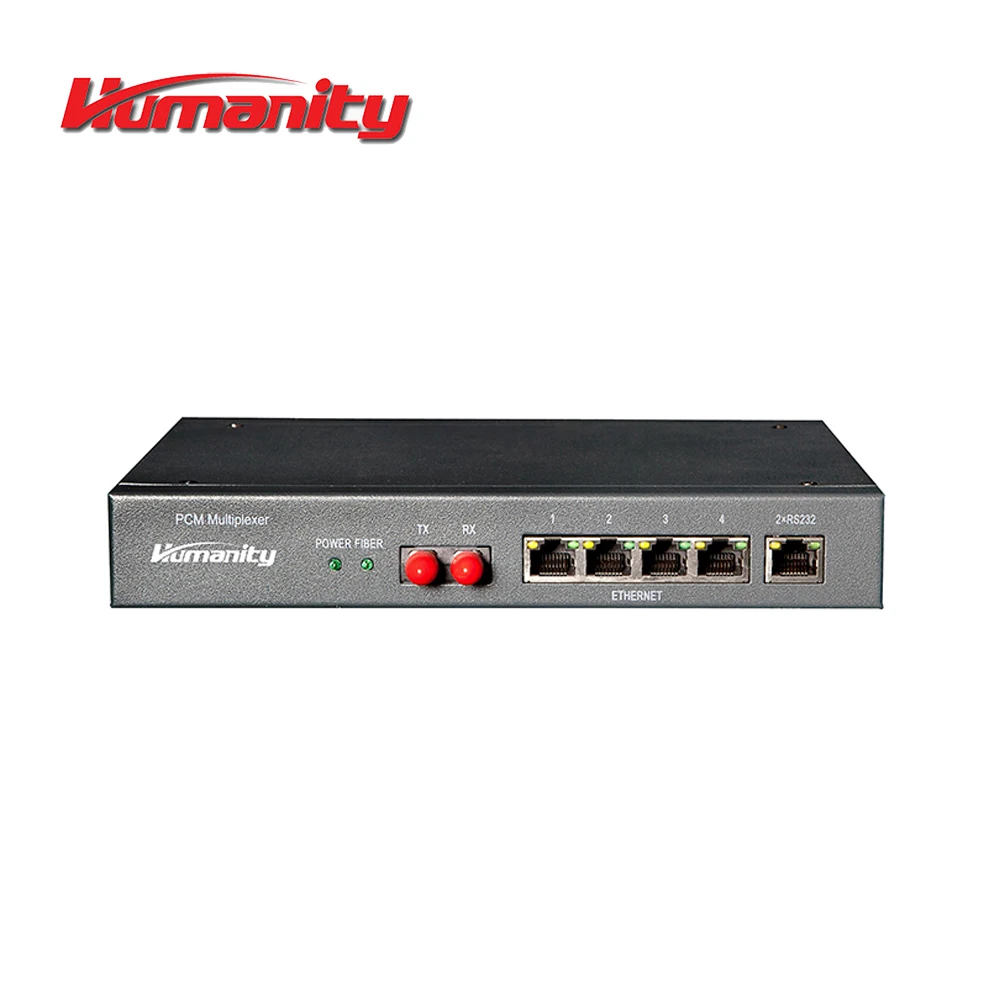 RJ11 pots phone line over fiber converter with single mode fc