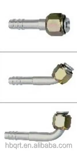 Aluminum air conditioning hose fitting