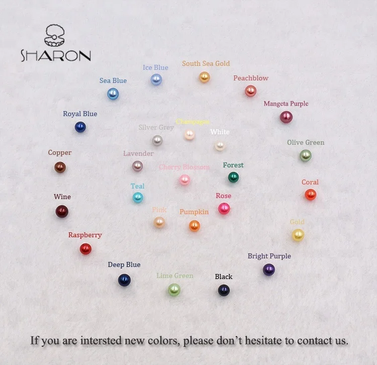 Sharon Rainbow Colors 6-7mm Vacuum-packed Akoya Round Mini Monsters Pearl Oyster