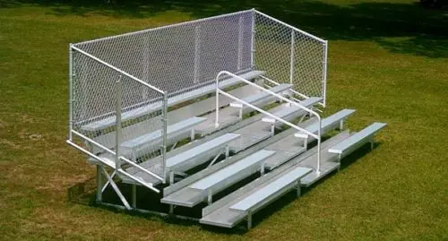 5 Row volleyball bleacher aluminum disassembly bleachers