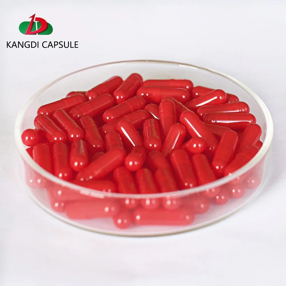 High Quality Separated Bovine Gelatin Empty Capsules for Dosing Medicine size 000 00 0 1 2 3 4