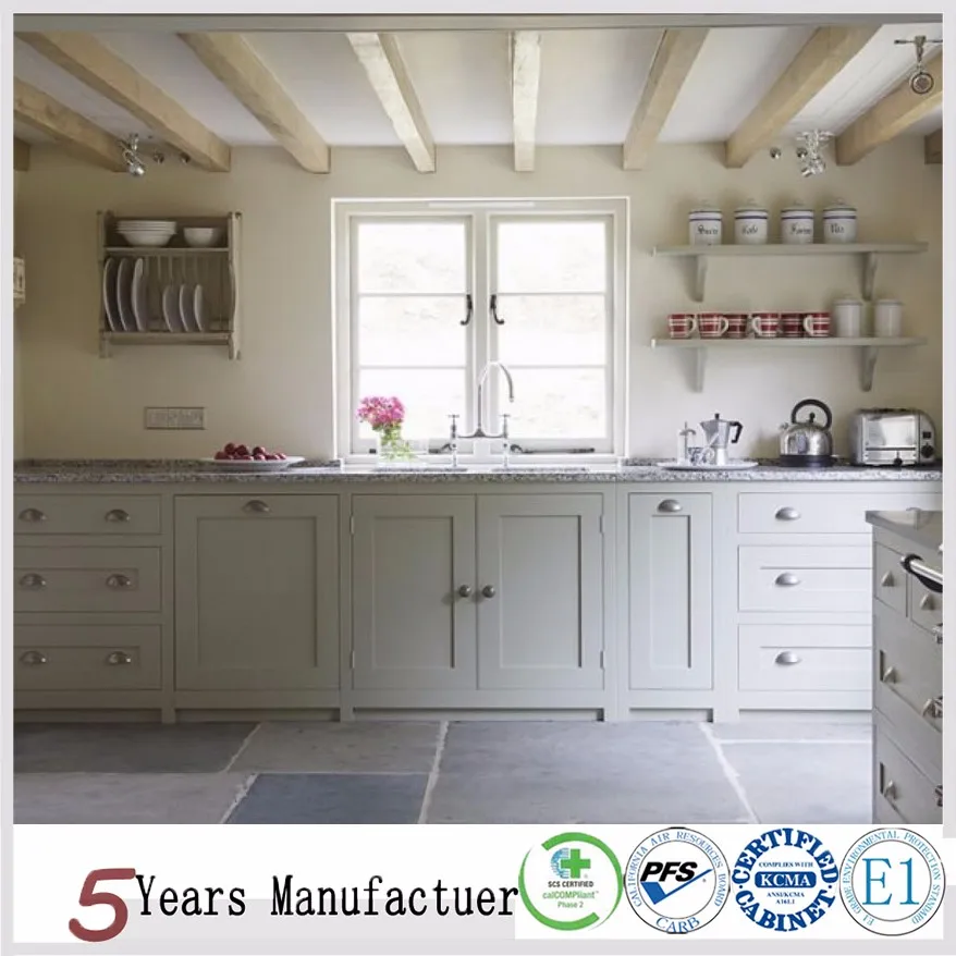 
European Solid Wood Luxury Custom Kitchen Cabinets Design Made In China 