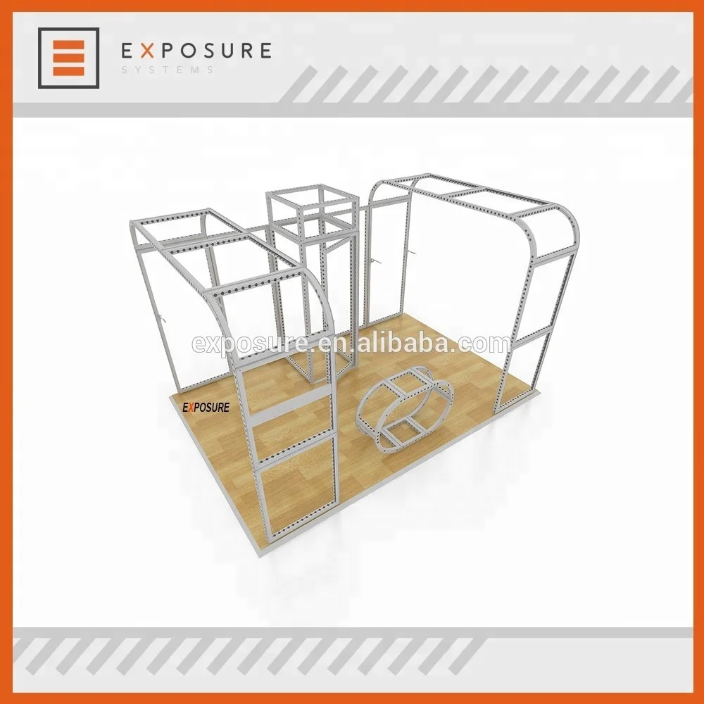 Exhibition stand 6x3, tradeshow booth, exhibition stall