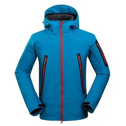 High Quality Jackets Men Softshell Outdoor Waterproof Tactical 100 %Polyester Jacket Factory Outdoor Windbreaker