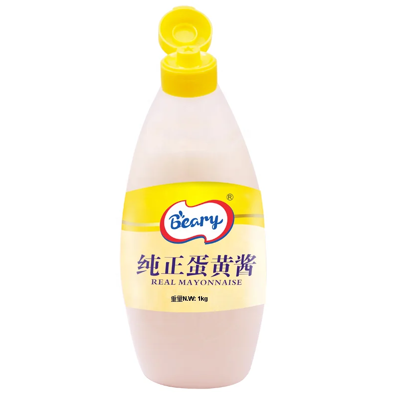 1kg Real Mayonnaise Sauce and Salad Dressing Manufacturers HACCP BSCI BRC ISO9001